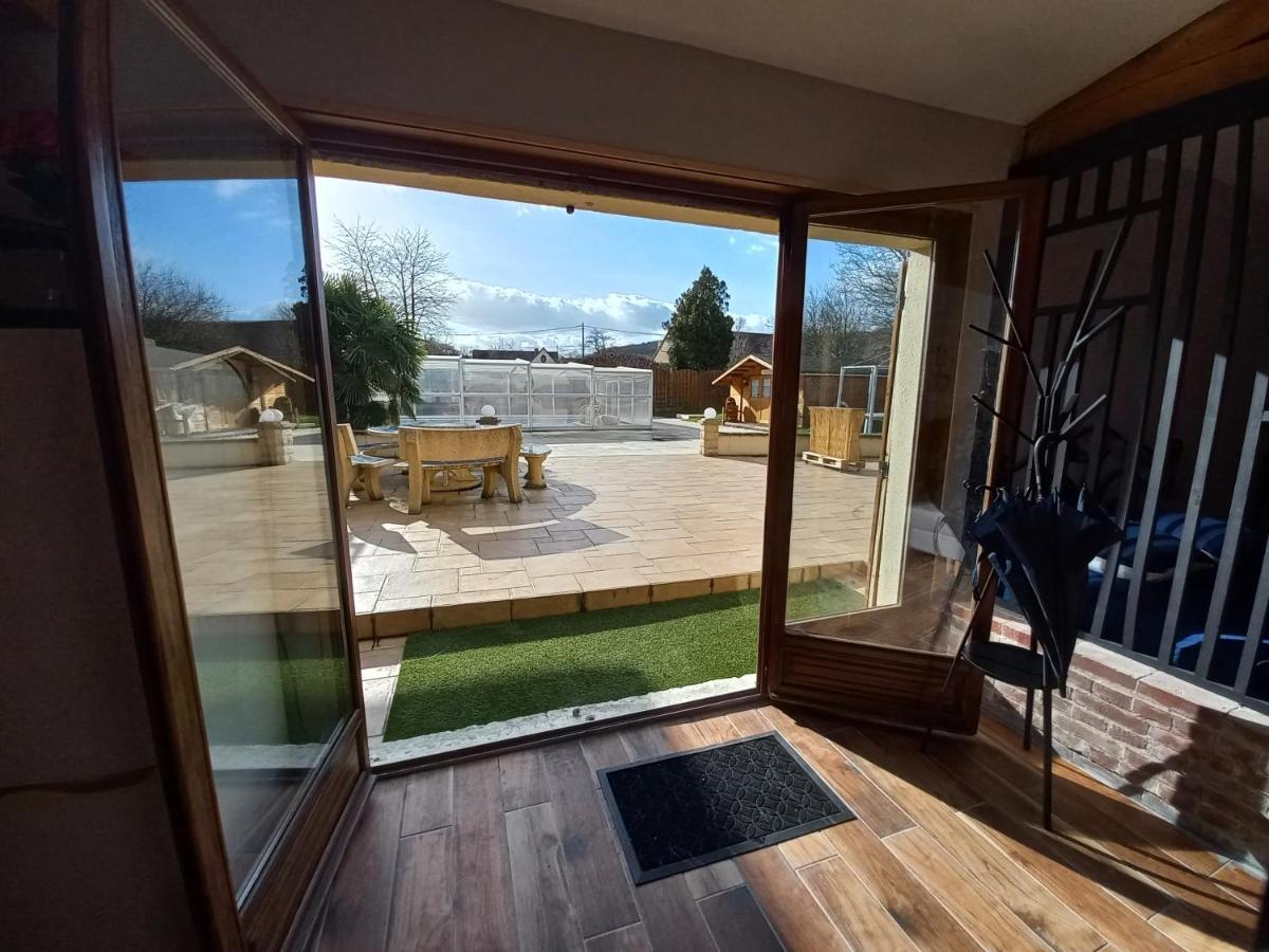 L'Annexe- Guest House Avec Piscine Studio Avec Coin Chambre Rosny-sur-Seine Eksteriør bilde